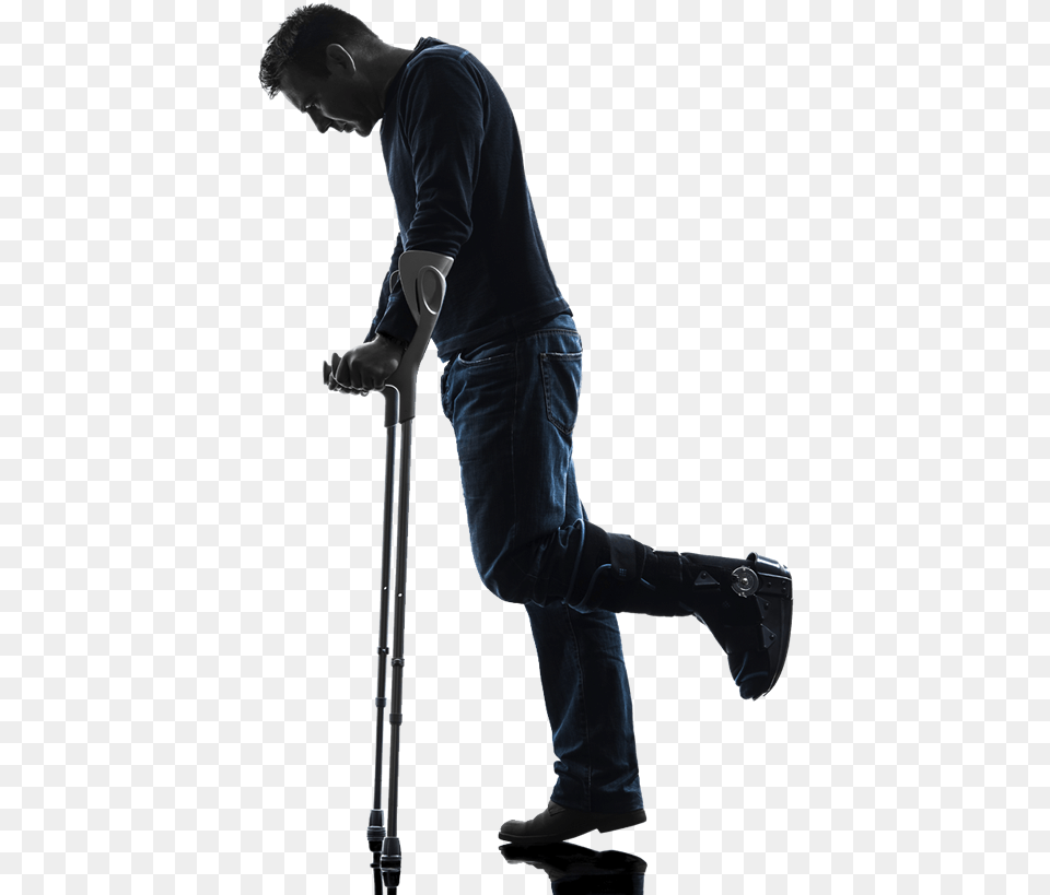 Injured Man Walking, Clothing, Pants, Adult, Male Png Image