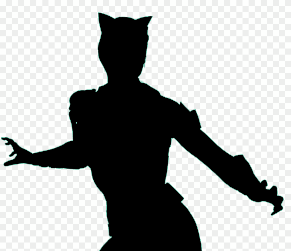 Injustice 2 Catwoman, Silhouette, Person Free Png Download