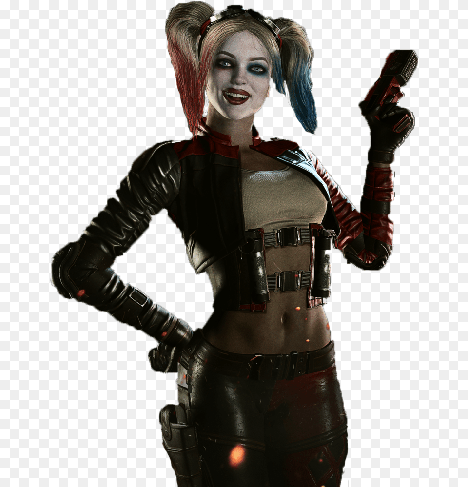 Injustice 2 Harley, Adult, Clothing, Costume, Female Png Image