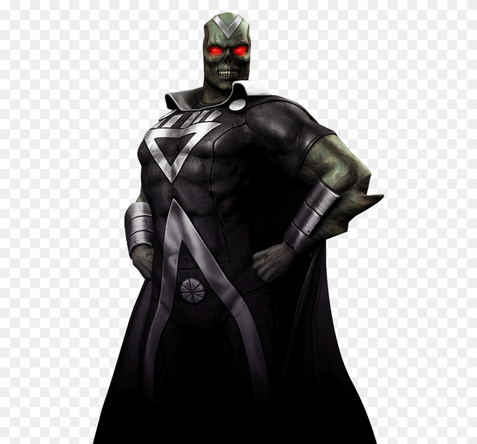 Injustice Black Lantern Martian Manhunter, Adult, Male, Man, Person Png