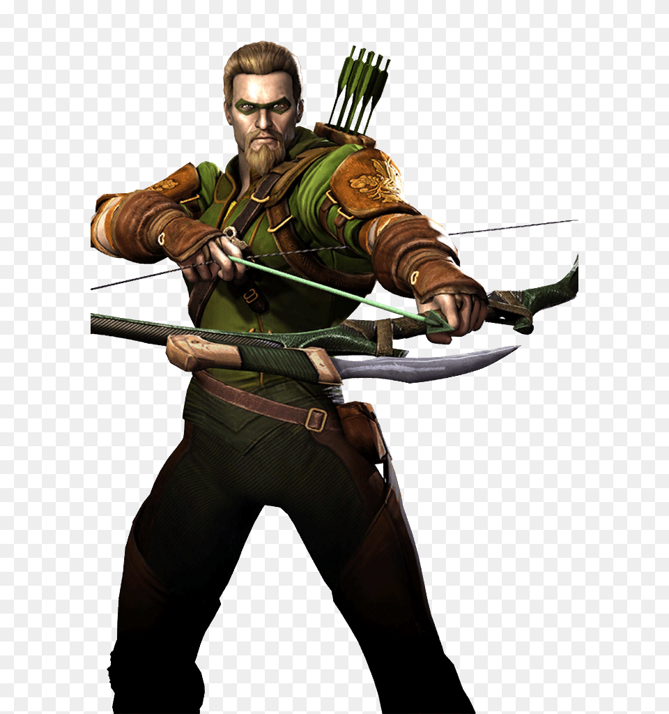 Injustice Injustice 1 Green Arrow, Weapon, Archer, Archery, Bow Png