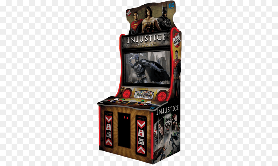 Injustice League Arcade Game, Adult, Female, Person, Woman Free Png Download