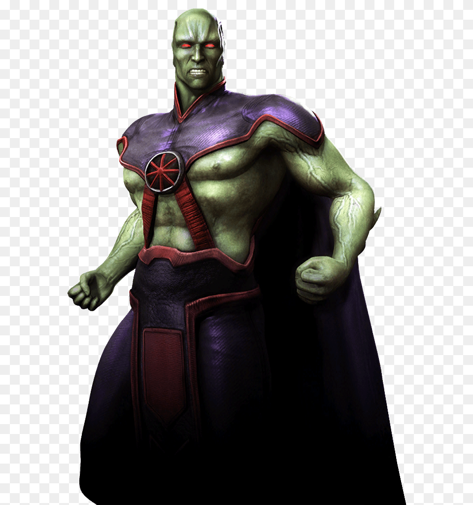 Injustice Martian Manhunter Face, Adult, Male, Man, Person Free Png