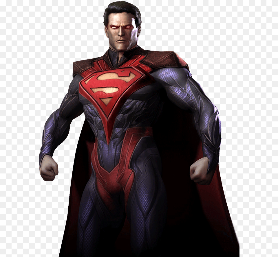 Injustice Mobile Wiki Evil Superman Injustice, Adult, Male, Man, Person Png Image