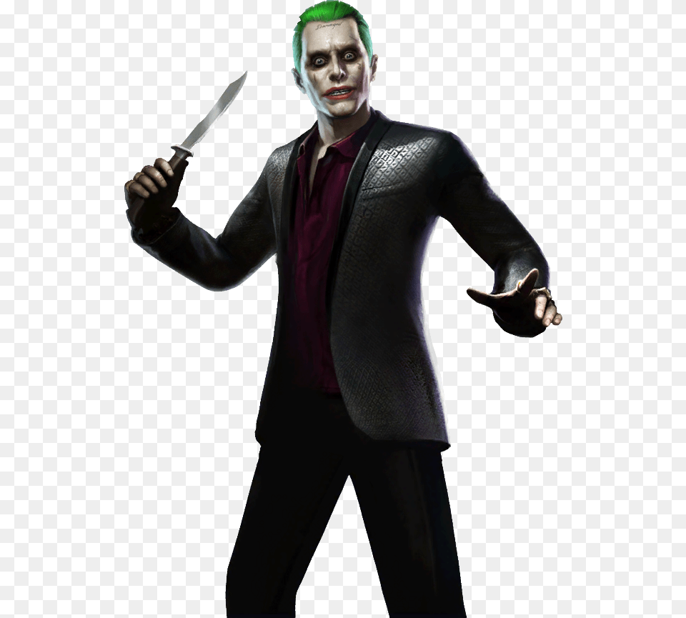 Injustice Suicide Squad Joker, Jacket, Clothing, Coat, Suit Free Png Download