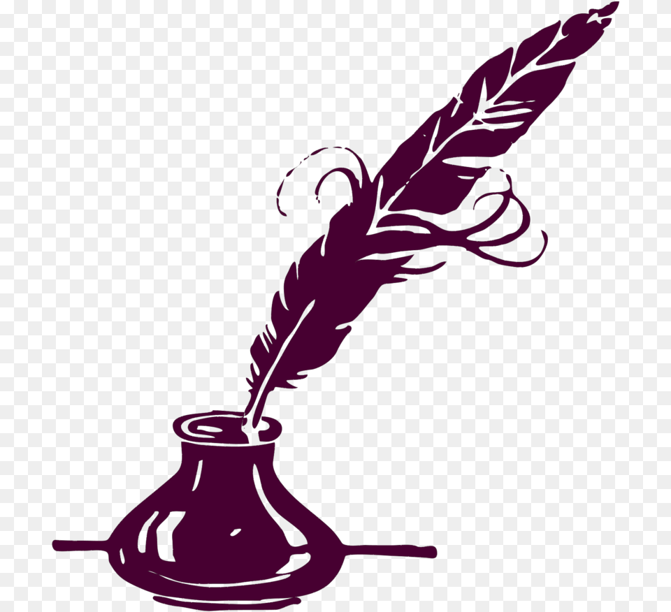 Ink And Feather Quill Clipart Shakespeare Quill And Ink, Bottle, Ink Bottle, Plant Png Image