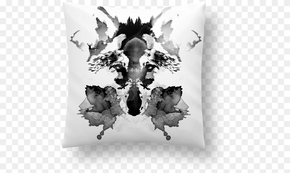 Ink Blot, Cushion, Home Decor, Pillow, Adult Free Png
