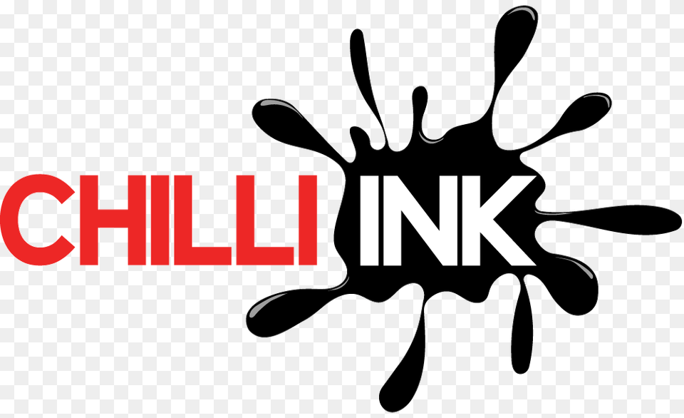 Ink Blot Chili Ink, Logo, Stencil, Cutlery, Animal Png Image