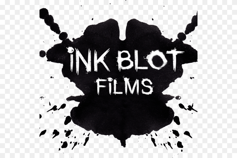 Ink Blot Poster, Stencil, Silhouette, Baby, Person Png Image