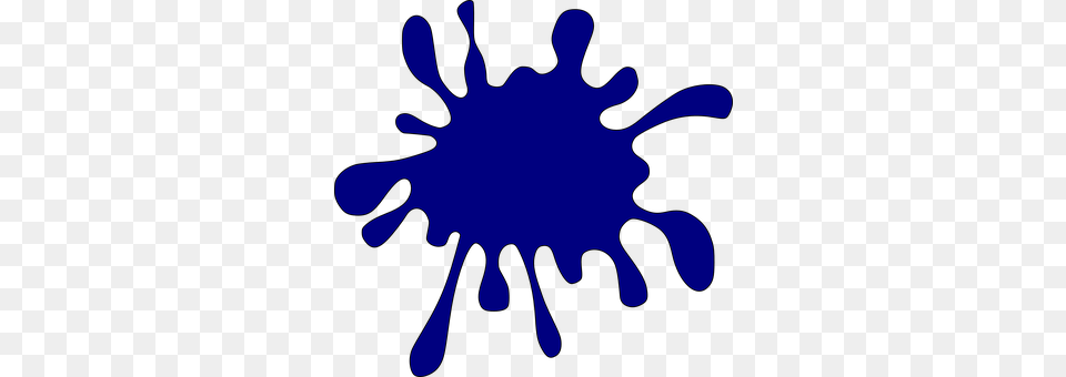 Ink Blue Splat Paint Stain Spot Texture Sh Blue Paint Splatter Clipart, Beverage, Milk, Outdoors, Nature Png