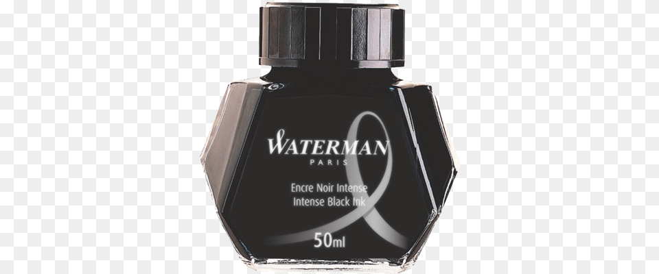 Ink Bottle Waterman Black Waterman Ink Bottle Black, Ink Bottle, Ammunition, Grenade, Weapon Free Png