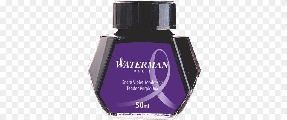 Ink Bottle Waterman Purple Waterman, Ink Bottle, Cosmetics, Perfume Free Png
