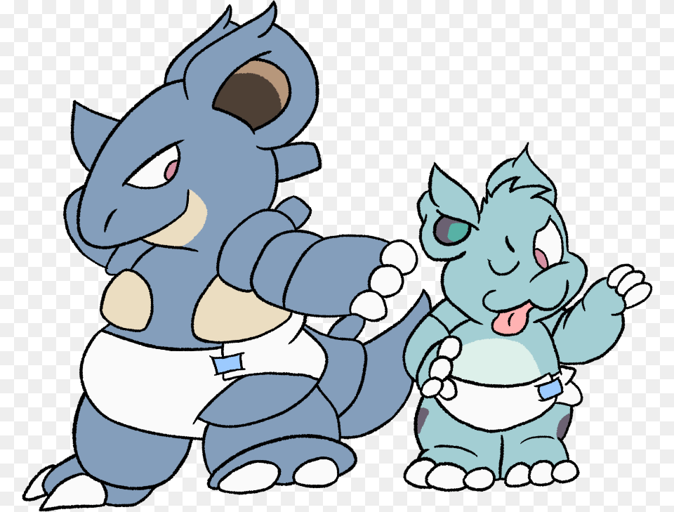 Ink By Yure16 Pampered Nidorina And Nidoqueen Nidorina, Cartoon, Baby, Person, Face Png Image