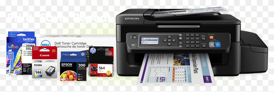 Ink Cartridge Printer, Computer Hardware, Electronics, Hardware, Machine Free Png Download