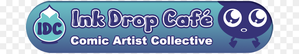 Ink Drop Cafe Comic Collective Webcomic Collective Electric Blue, Logo, Text Png