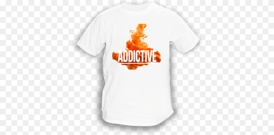 Ink Drop Orange Dog, Clothing, T-shirt, Shirt, Stain Png