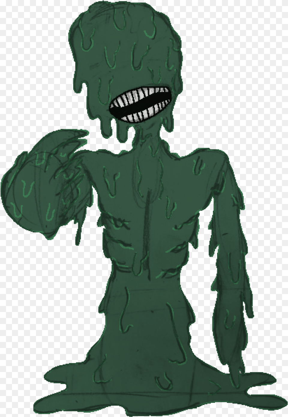 Ink Man Specimen 14 Spooky39s House Of Jumpscares, Alien, Baby, Green, Person Png
