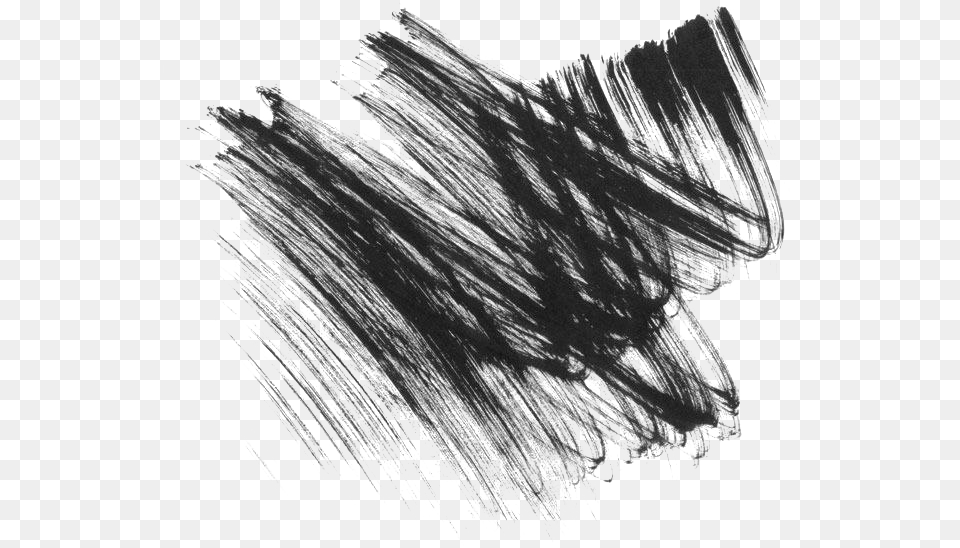 Ink Mark Clipart Black Paint Strokes Transparent, Art, Drawing, Adult, Bride Free Png Download