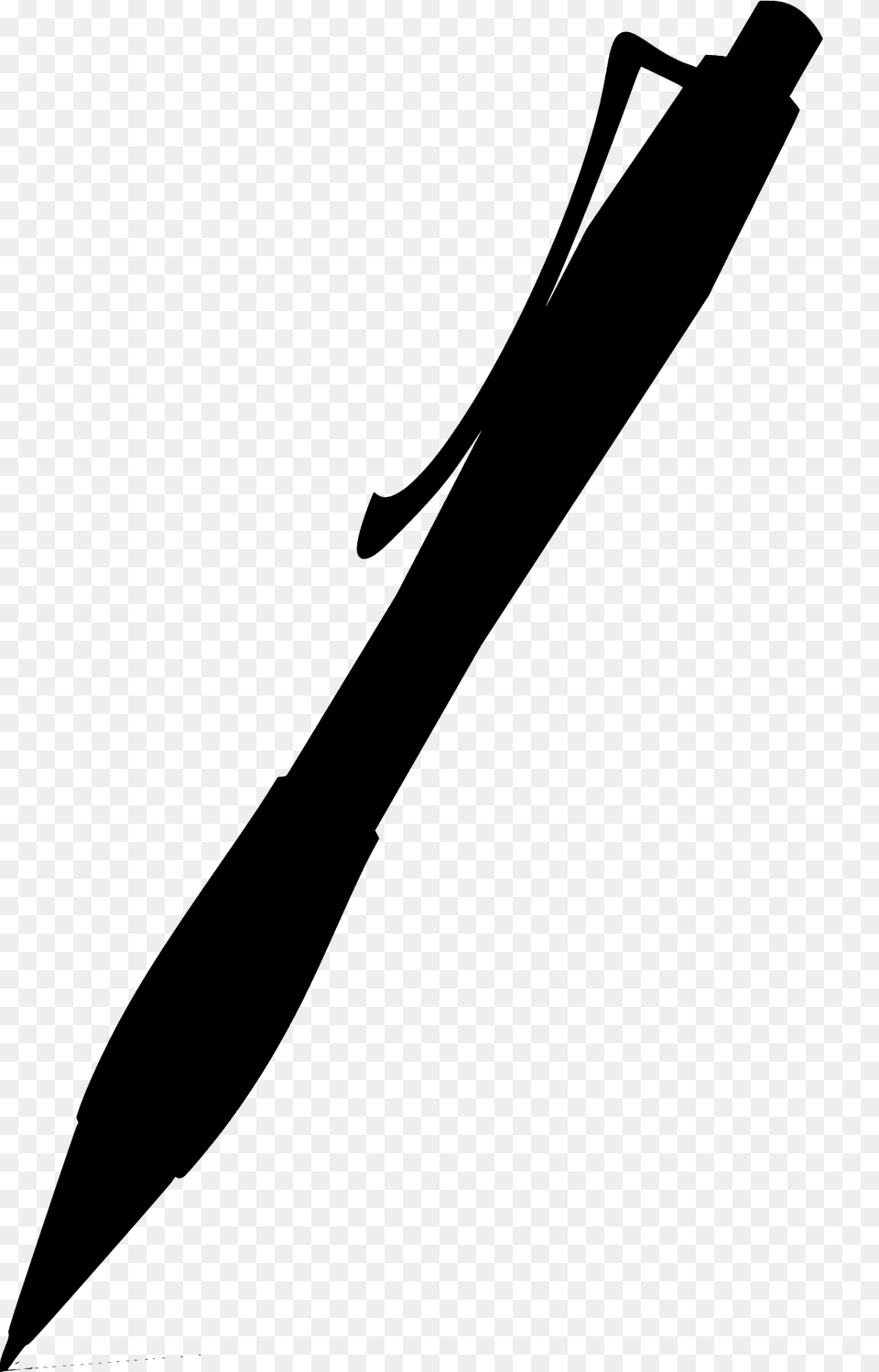 Ink Pen Silhouette, Sword, Weapon, Blade, Dagger Free Png