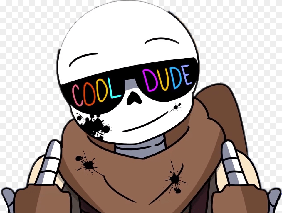 Ink Sans Cool Dude, Baby, Person, Face, Head Png Image