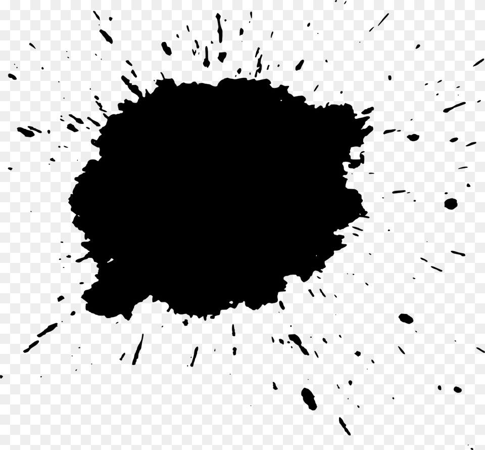 Ink Stain No Background, Silhouette, Person, Head Png