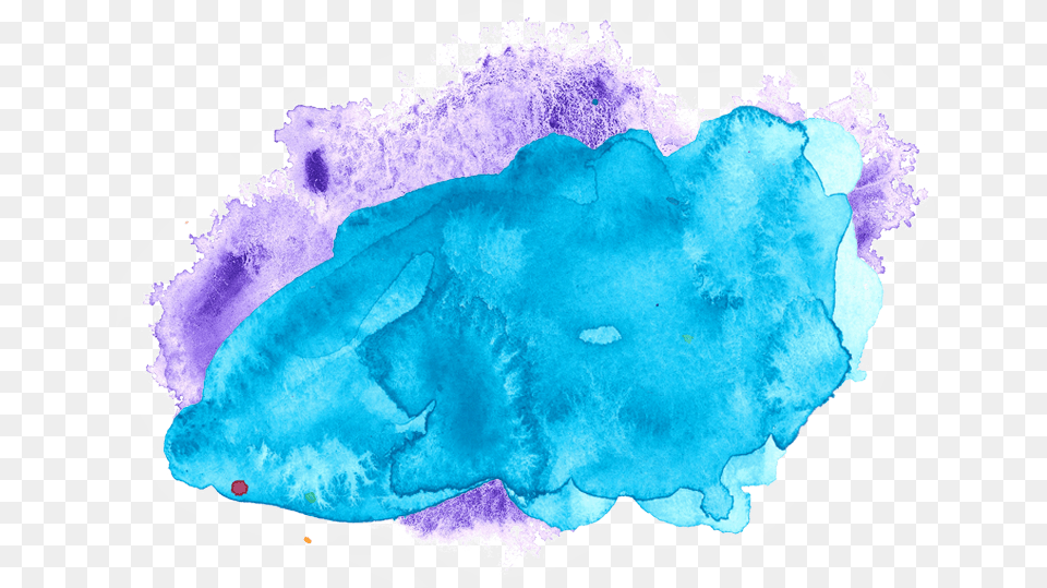 Ink Wash Painting, Mineral, Stain, Turquoise, Crystal Png Image