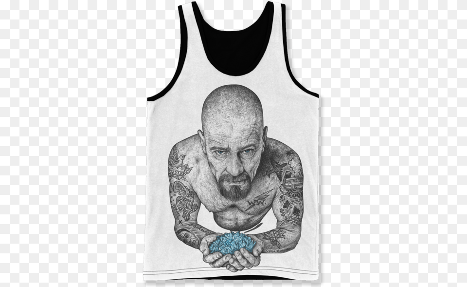 Inked Heisenberg Breaking Bad Walter White Tattoos, Person, Skin, Tattoo, Clothing Png Image