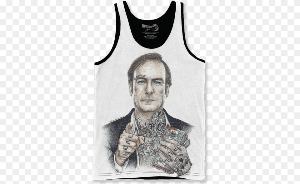 Inked Saul Slippin Jimmy, Adult, Male, Man, Person Free Transparent Png