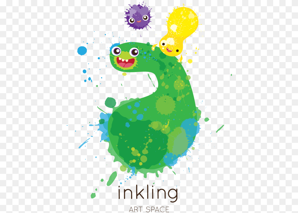 Inkling Art Space Home Illustration, Graphics, Green, Advertisement Free Png