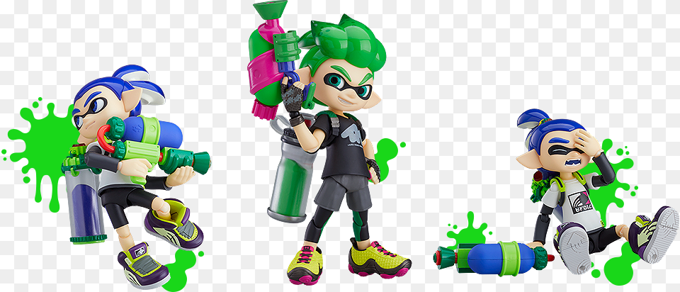 Inkling Boy Splatoon Figma, Person, Baby Free Transparent Png