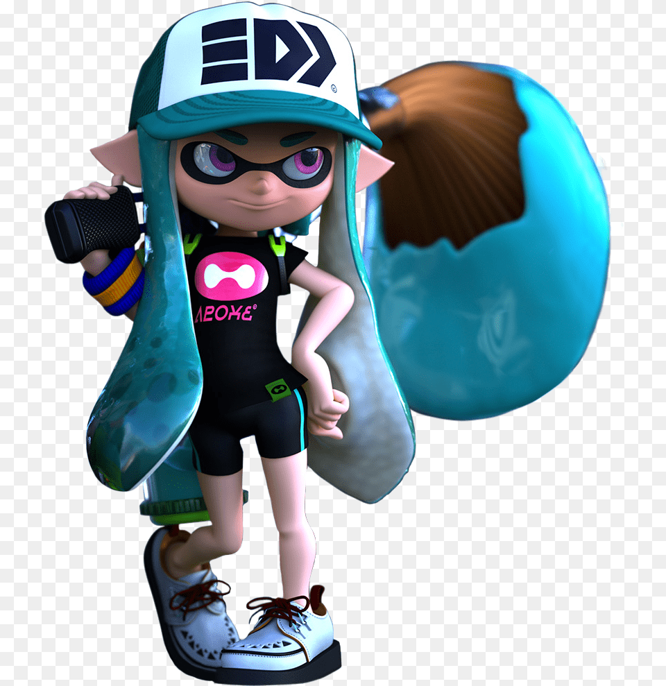 Inkling Girl Inklinggirl Art D Anim Splatoon 2 Inkling Girl, Clothing, Footwear, Shoe, Baby Png