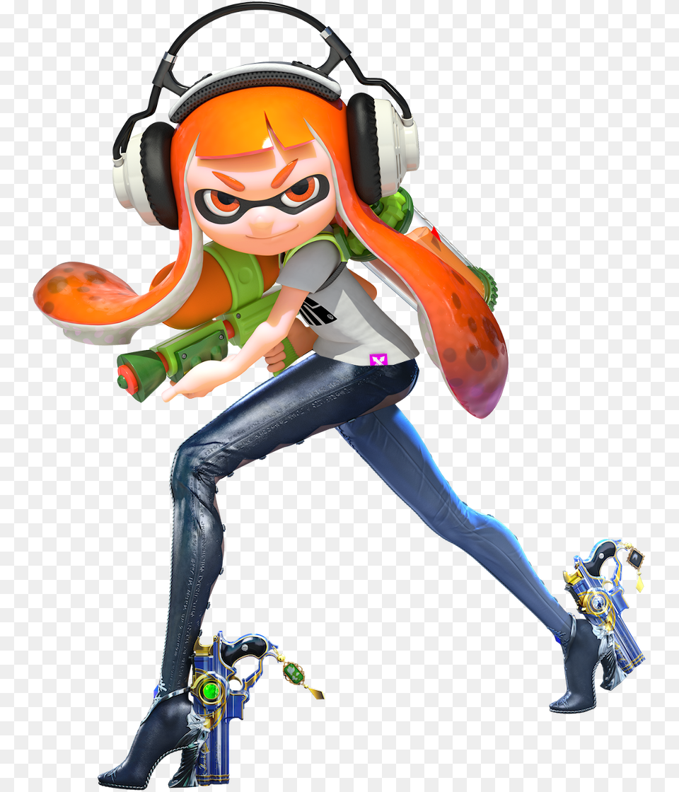 Inkling Nintendo, Adult, Female, Person, Woman Png