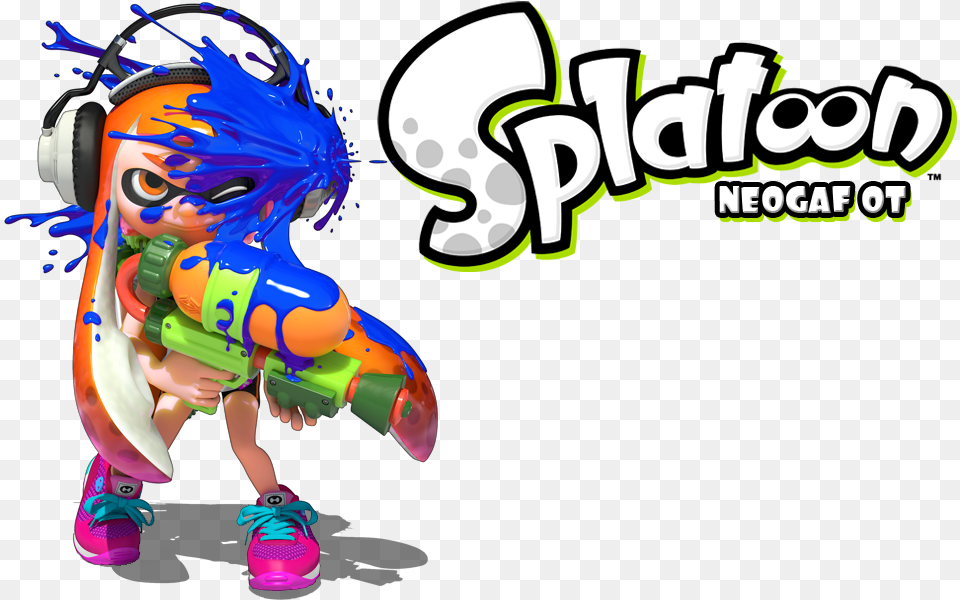 Inkling Splatoon Official Art, Graphics, Book, Publication, Comics Png