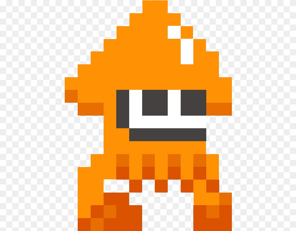 Inkling Squid 8 Bit Clipart Download 8 Bit Inkling Squid, First Aid Free Transparent Png