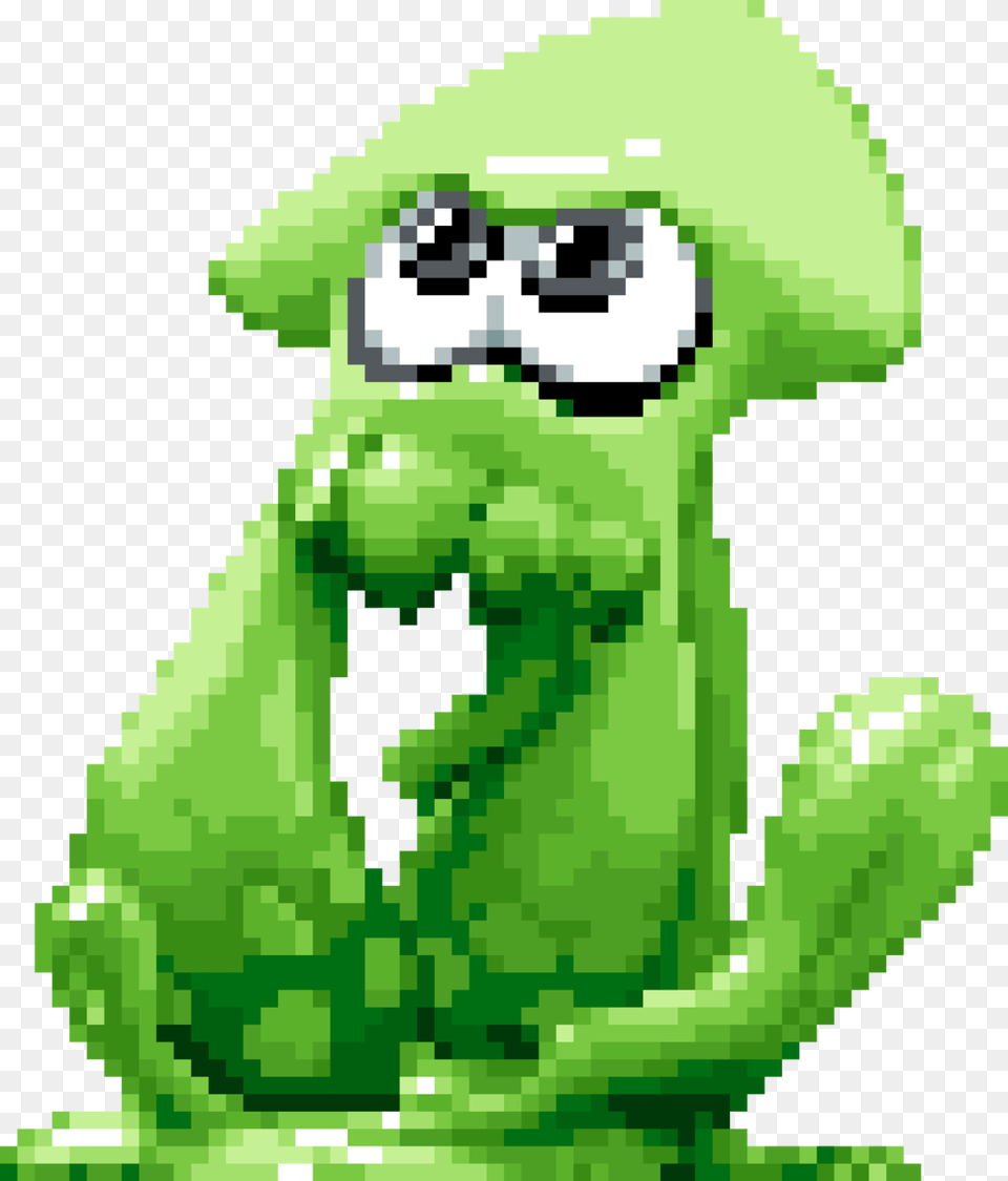 Inkling Squid Form Pixel Inkling Squid, Amphibian, Animal, Frog, Wildlife Free Transparent Png