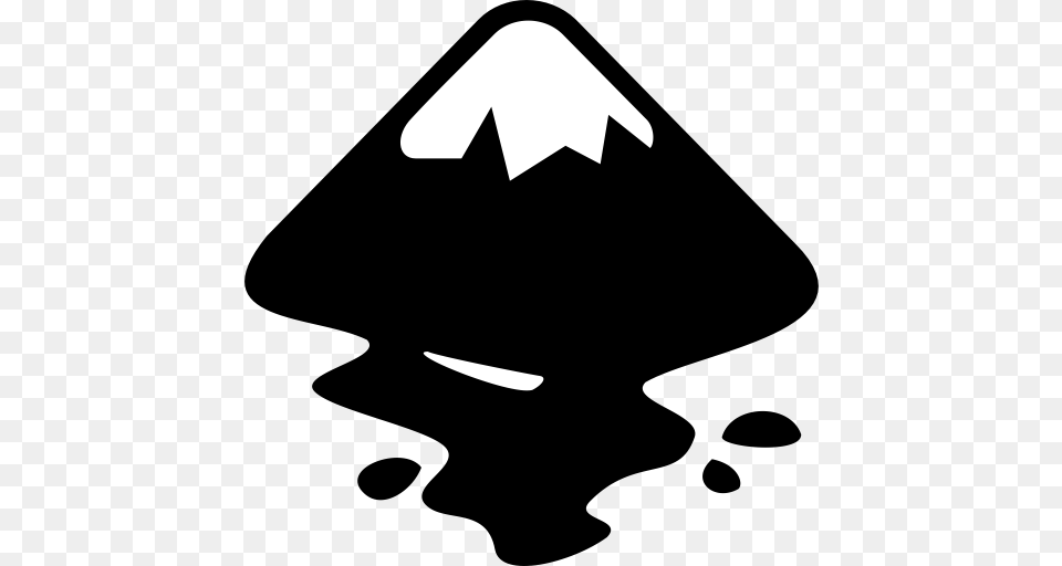 Inkscape Logo, Symbol, Stencil, Animal, Shark Free Png Download