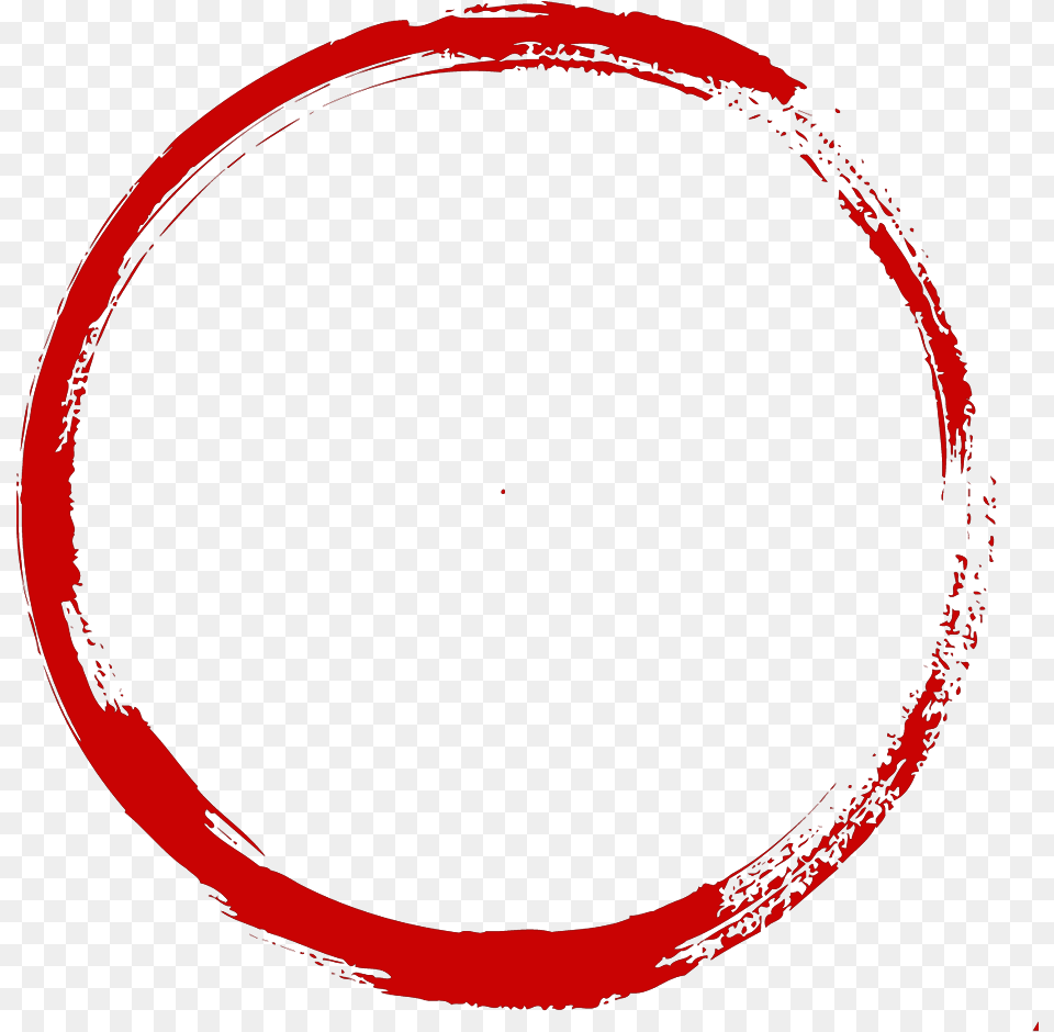 Inkstick Paper Image Ink Brush Red Circle Brush, Sphere Free Png Download