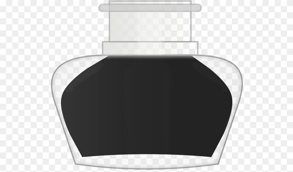 Inkwell Bottle Glass, Ink Bottle Free Png Download