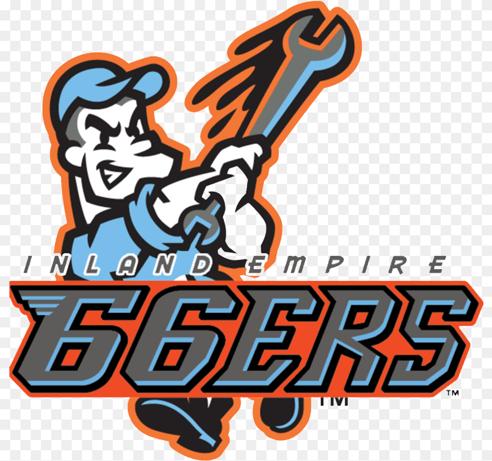 Inland Empire 66ers Logo, Book, Comics, Publication, Baby Png