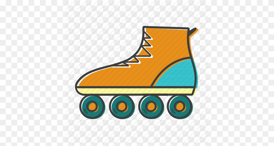 Inline Roller Skates Skating Sport Icon, Bulldozer, Machine Free Png