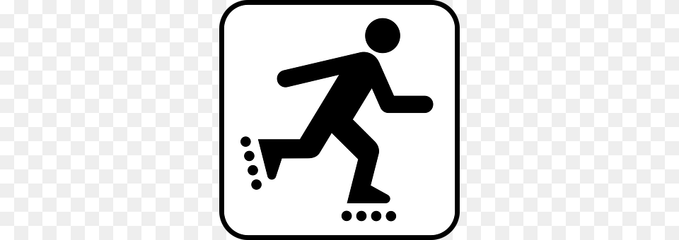 Inline Skating Sign, Symbol Free Png