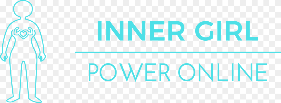 Inner Girl Power Electric Blue, Logo, Person Png