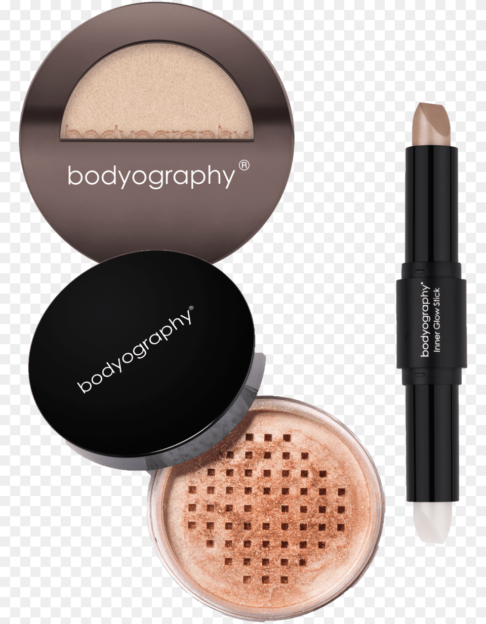 Inner Glow Pack Bodyography Loose Shimmer Powder, Face, Head, Person, Cosmetics Free Png
