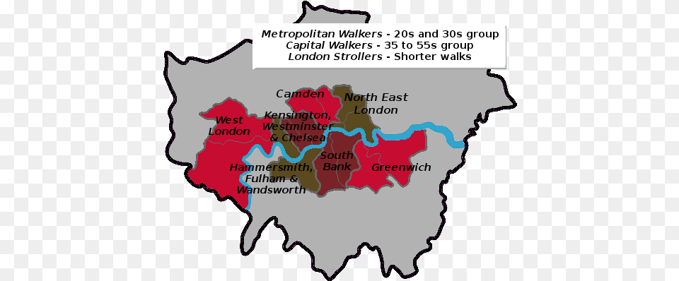 Inner London Ramblers Inner South East London, Chart, Map, Plot, Atlas Free Png