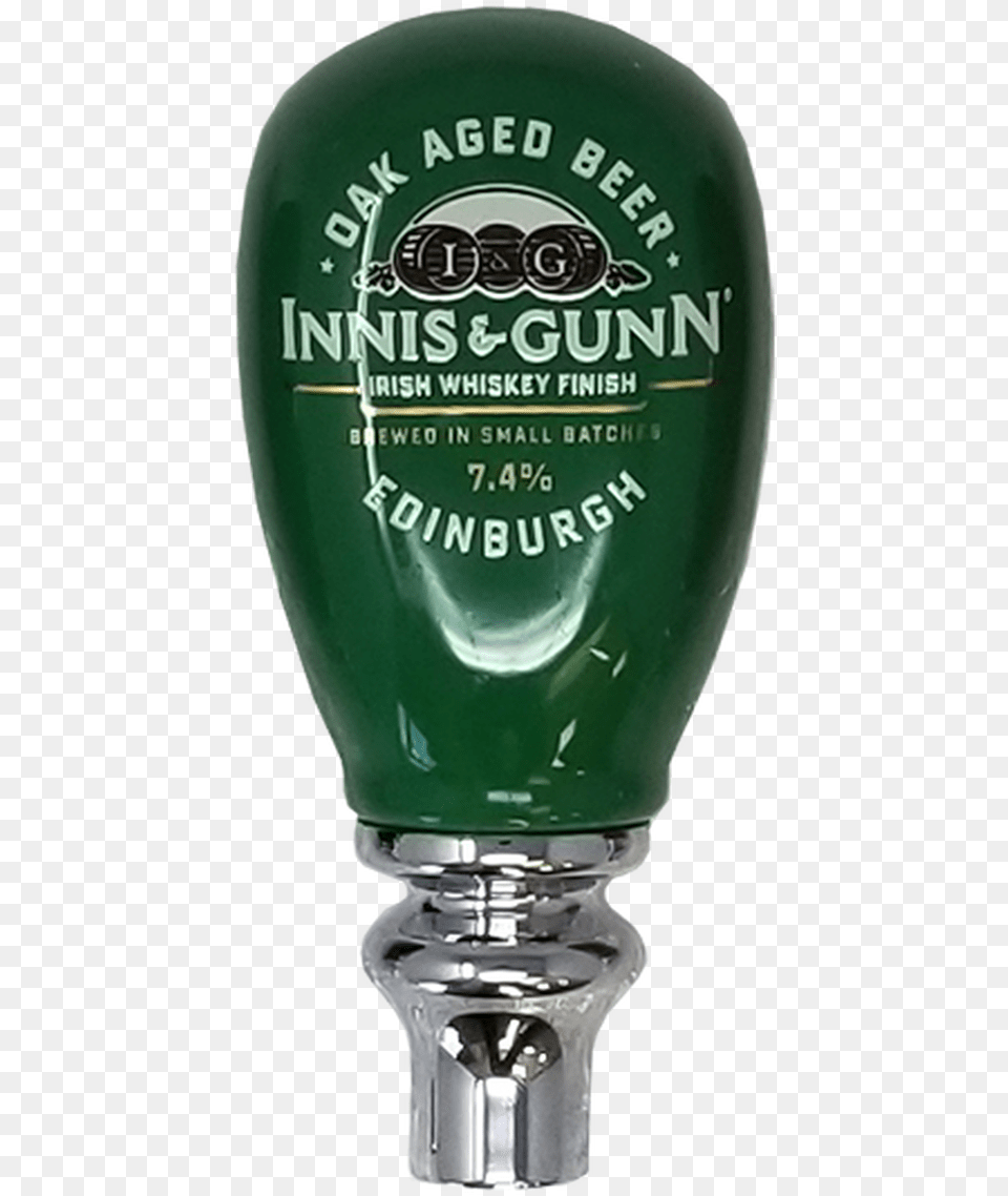 Innis Gun Green Tap Handle Beer Bottle, Glass, Electronics Free Png