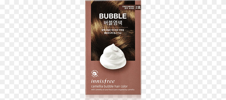 Innisfree Camellia Bubble Hair Color Innisfree Bubble Hair Color, Advertisement, Cream, Dessert, Food Free Png Download