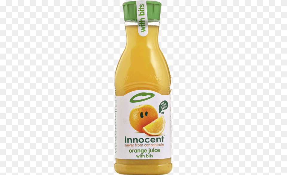 Innocent Orange Juice 900ml Glass Bottle, Beverage, Orange Juice, Food, Ketchup Free Png Download