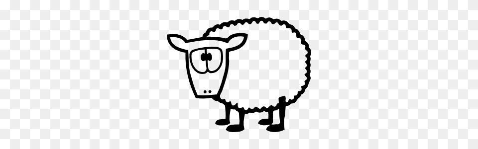 Innocent Sheep Lamb Sticker, Animal, Livestock, Mammal Free Transparent Png