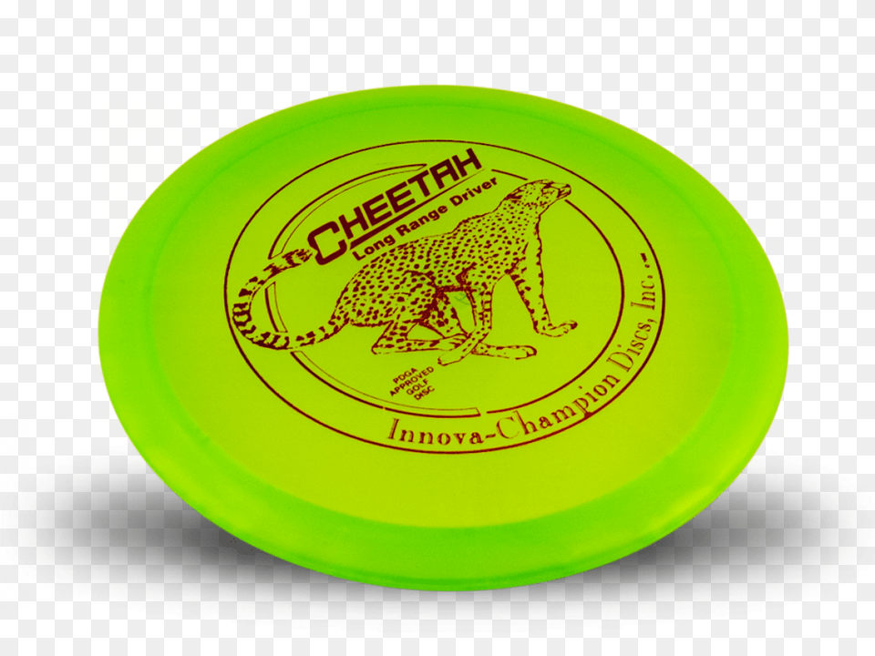 Innova Cheetah Champion Pearly Ultimate, Frisbee, Toy, Plate, Animal Png Image