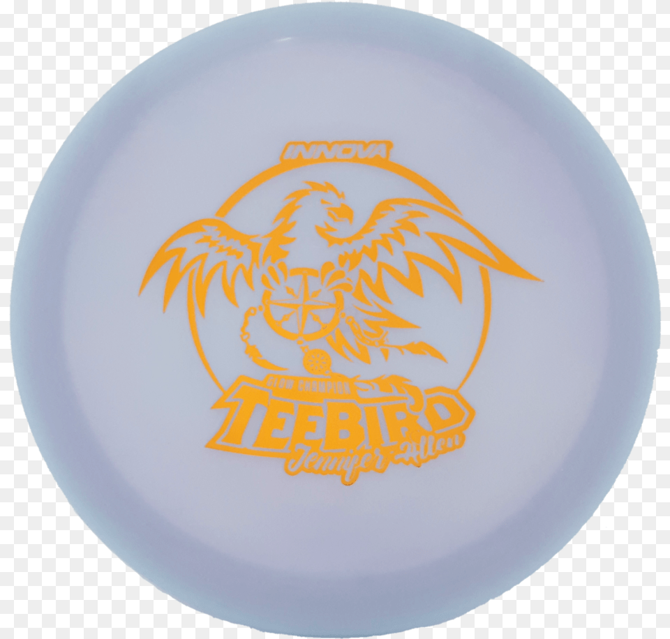 Innova Teebird Champion Color Glow Swirl Jen Allen Plate, Toy, Frisbee Free Png